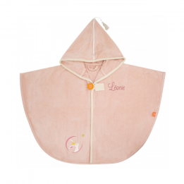Cape de bain "Lapin rose"