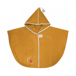 Cape de bain "Lion safran"