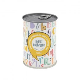 Puzzle en boite "Merci...