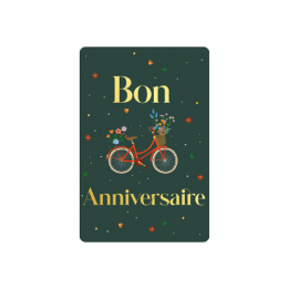 Carte double "Bon...