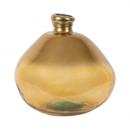 Vase "Colibri doré" - 33x33