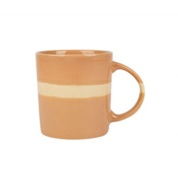 Mug "Sweet leaves corail"