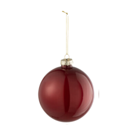Boule de Noël "Brillant rouge"