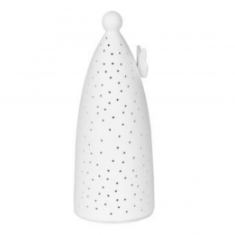 Photophore en porcelaine...