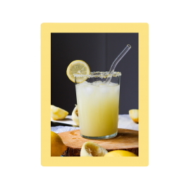 Cadre photo "Jaune paille"...