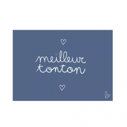 Carte "Meilleur tonton"