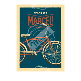 Affiche "Cycles Marcel"