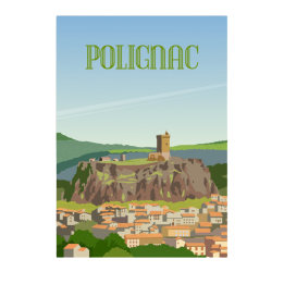 Affiche A3 "Polignac"