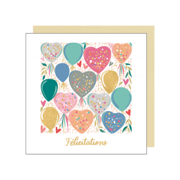 Carte coeur "Joyeux...