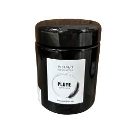 Bougie noire "Vent vert"