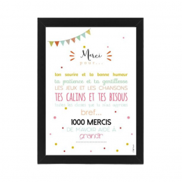 Cadre "Merci pour..."