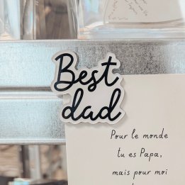 Magnet "best dad"