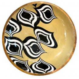 Saladier à motif - "38cm"