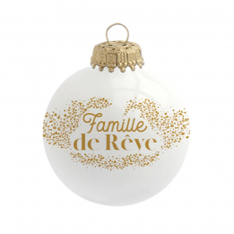 Boule de Noël "Famille de...