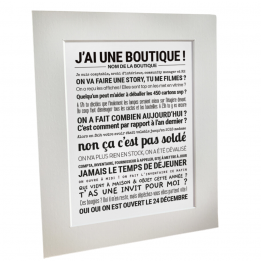 Affiche "J'ai une boutique"