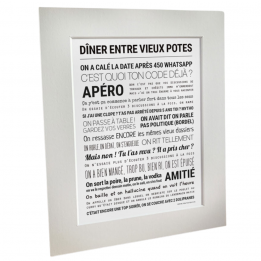 Affiche "Dîner entre vieux...