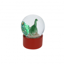 Mini boule à neige dino
