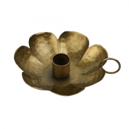 Grand bougeoir en métal