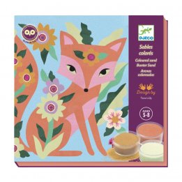 Kit de sables colorés