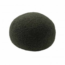 Coussin rond "Teddy" - Vert