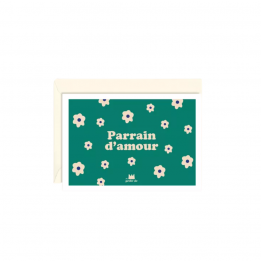Carte "Parrain d'amour"