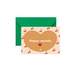 Carte "Super mamie"