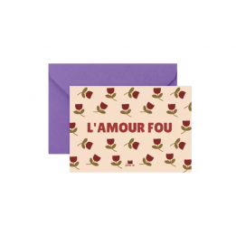 Carte "L'amour fou"