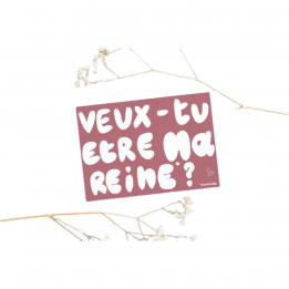 Carte "Veux-tu être ma...