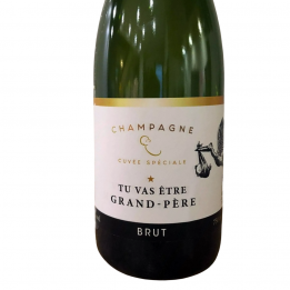 Etiquette champagne "Grand...
