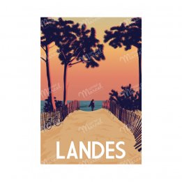Affiche A3 "Secret landes"