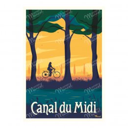 Affiche A3 "Canal du midi"