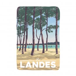 Affiche A3 "Les landes"