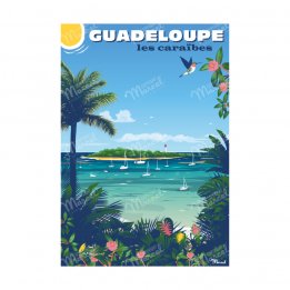 Affiche A3 "Guadeloupe"