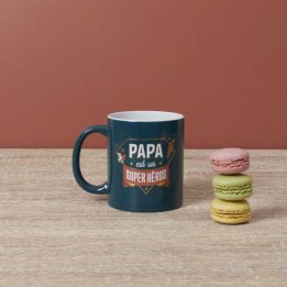 Mug "Papa super héros"