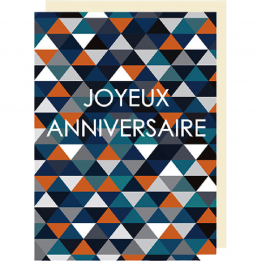 Carte XL "Joyeux anniversaire"
