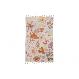 Tapis fleuri - 150x90
