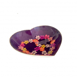 Vide poche "Coeur fleuri"