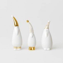 Figurines d'hiver - lot de 3