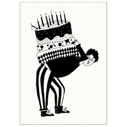 Carte "birthday cake"