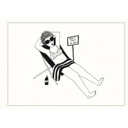 Carte "don't talk to me"