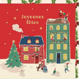Carte "Joyeuses fêtes"