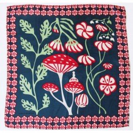 Mini foulard "alice marine "