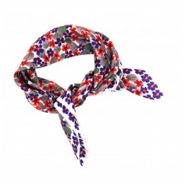 Mini foulard prune