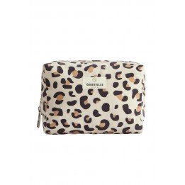 Trousse de toilette léopard