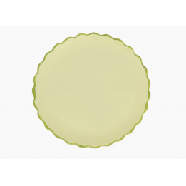 Assiette good morning verte