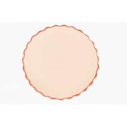 Assiette rose good morning