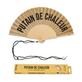 Eventail "putain de chaleur"