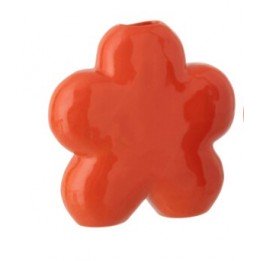 Vase fleur orange