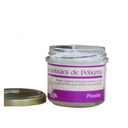 Bougie parfumée "Pivoine"