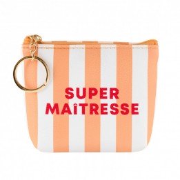 Trousse rayée - Maîtresse